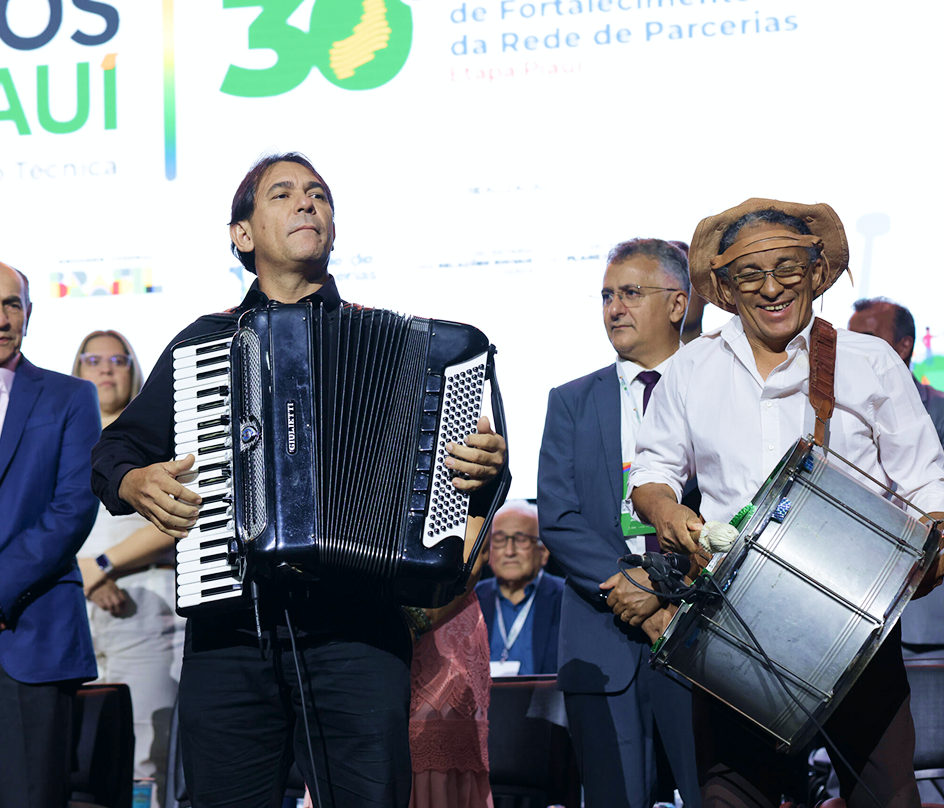 Estandes do evento Pactos pelo Piauí