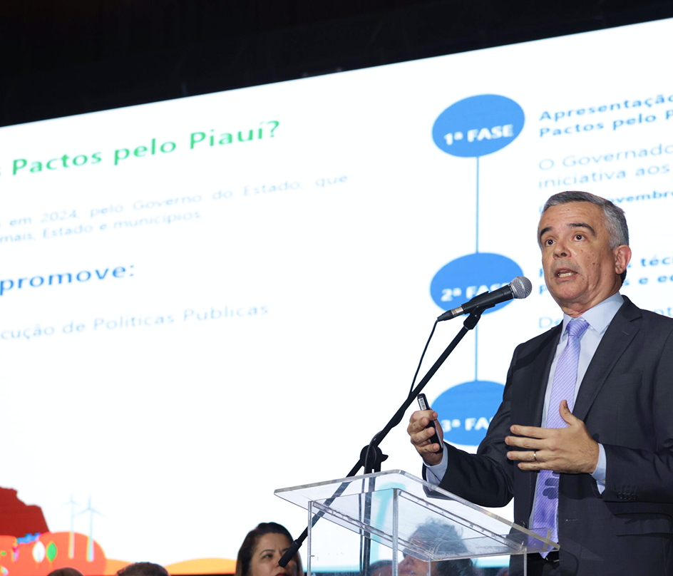 Estandes do evento Pactos pelo Piauí